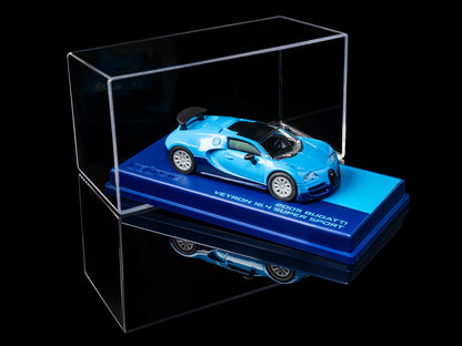 2005 Bugatti Veyron 16.4 Super Sport Blue "Collection" Series 1/64 Diecast Model Car by Majorette by Majorette