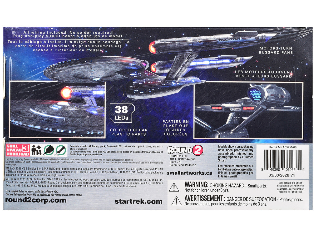 Star Trek: Strange New Worlds (2022-Current) TV Series USS Enterprise NCC-1701 Lighting Kit for 1/1000 Model Kit by Polar Lights-1