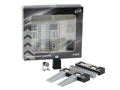 Horsepower Machine Black 1/64 Diecast Model by Model Model by Model Model
