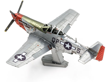 Model Kit North American P-51D Mustang Fighter Aircraft "Sweet Arlene" United States Army Air Forces (Challenging Difficulty) Steel Model by Metal Earth by Metal Earth