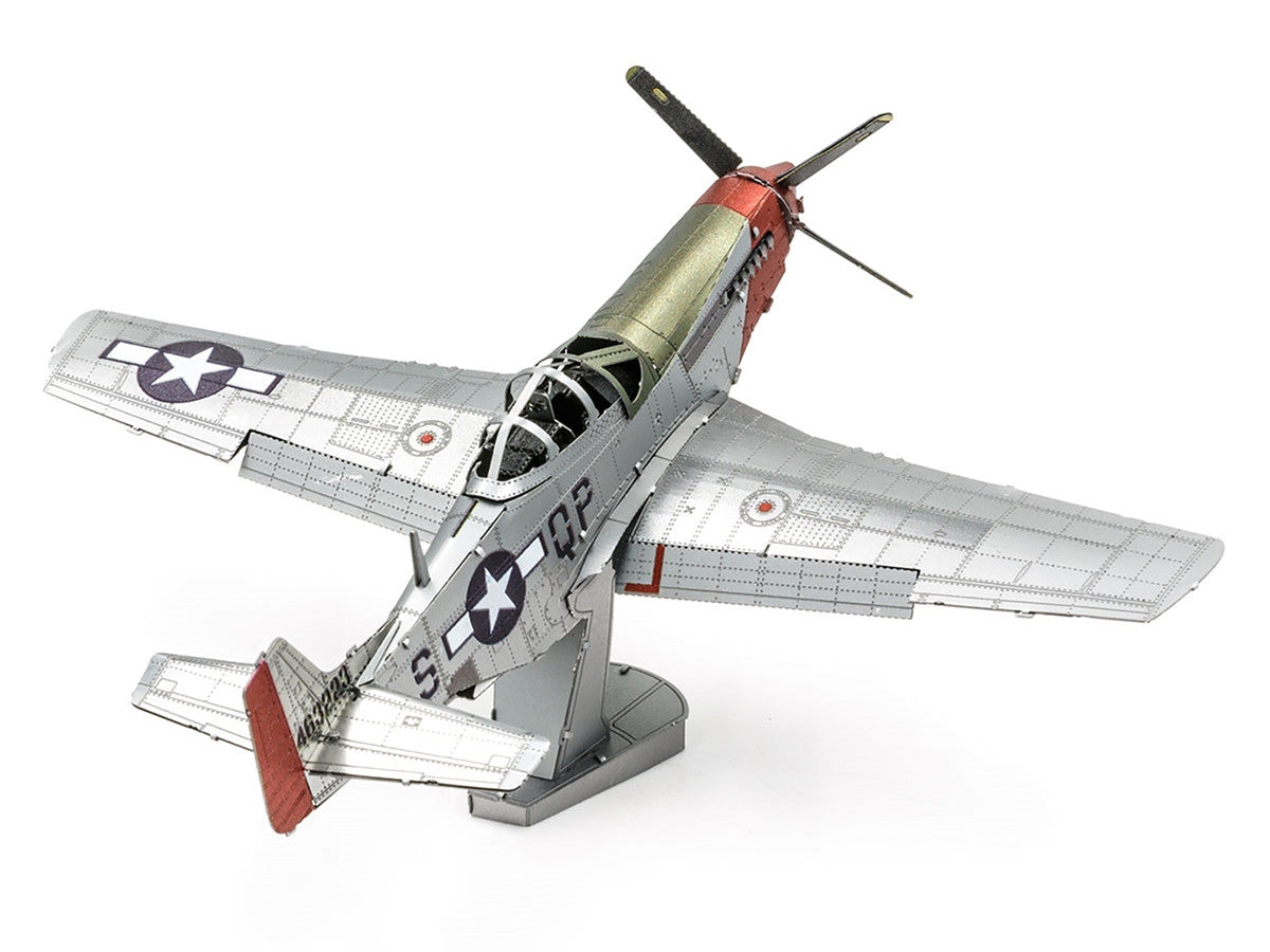 Model Kit North American P-51D Mustang Fighter Aircraft "Sweet Arlene" United States Army Air Forces (Challenging Difficulty) Steel Model by Metal Earth by Metal Earth