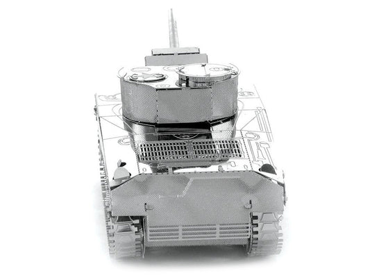 Model Kit American Sherman Tank (Moderate Difficulty) Steel Model by Metal Earth by Metal Earth