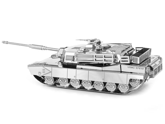 Model Kit American M1 Abrams Tank (Moderate Difficulty) Steel Model by Metal Earth by Metal Earth