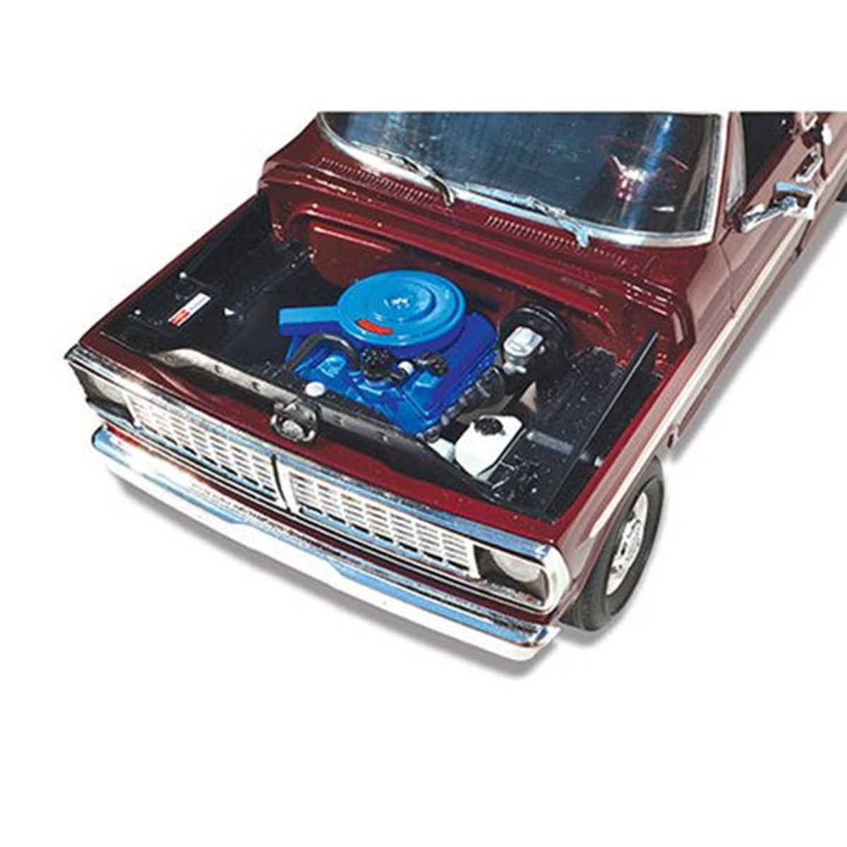 Skill 3 Model Kit 1970 Ford F-100 Custom Cab 4x4 Pickup Truck 1/25 Scale Model by Moebius by Moebius