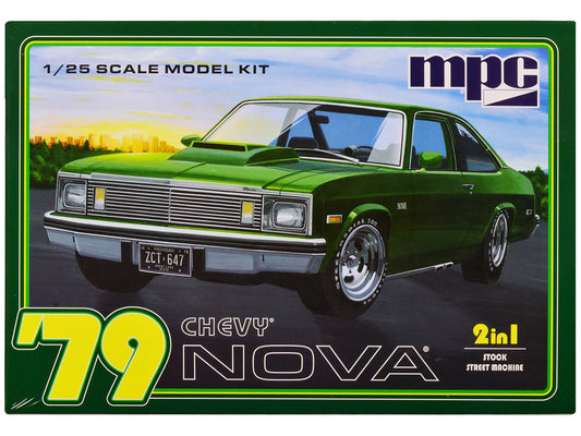 Skill 2 Model Kit 1979 Chevrolet Nova 2-in-1 Kit 1/25 Scale Model by MPC by MPC