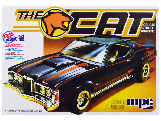 Skill 2 Model Kit 1973 Mercury Cougar "The Cat" 1/25 Scale Model by MPC by MPC