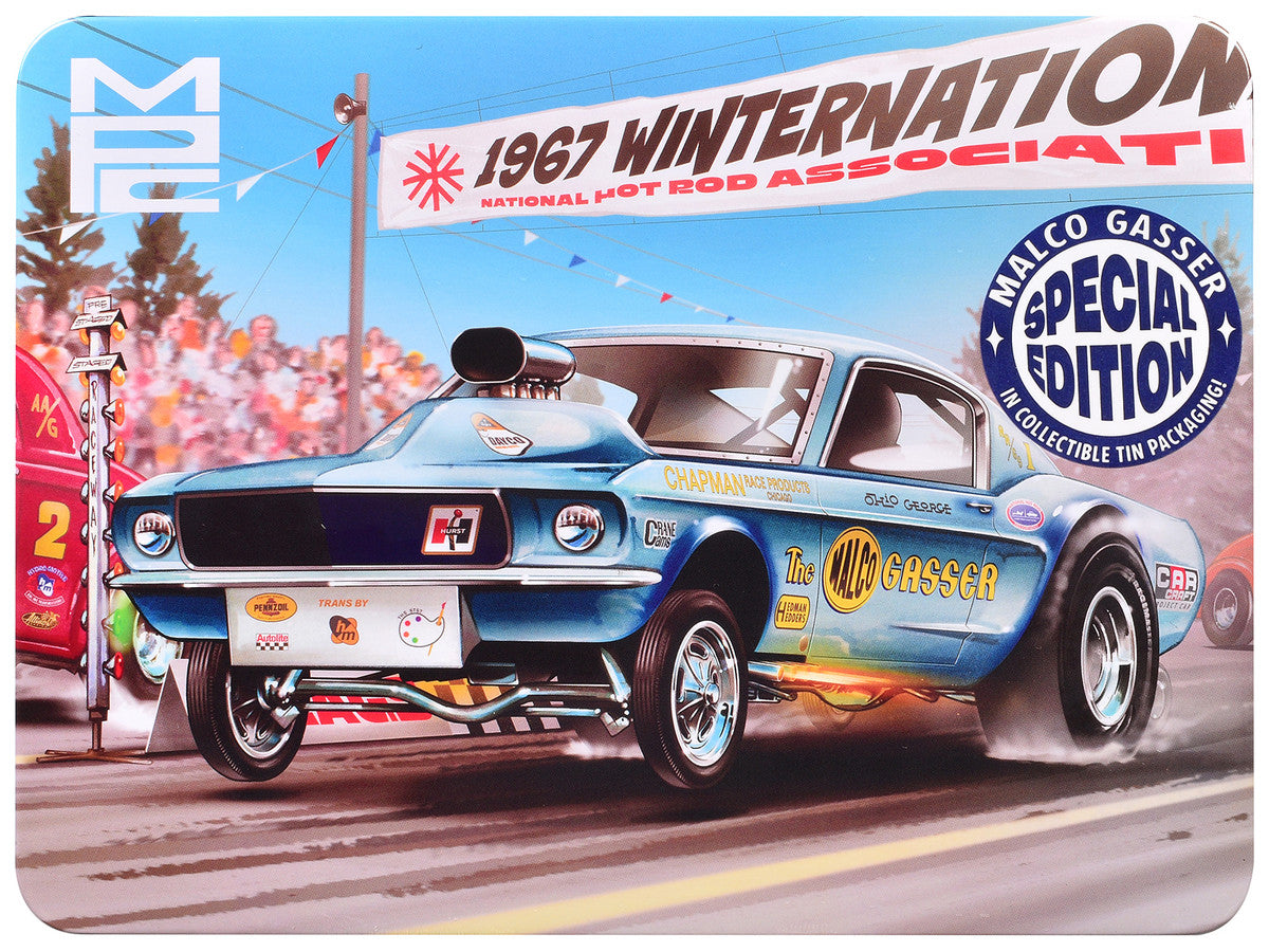 Skill 2 Model Kit Ohio George's Malco Gasser with Collector's Tin 1/25 Scale Model by MPC by MPC
