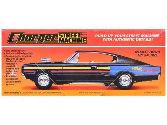 Skill 2 Model Kit 1967 Dodge Charger Street Machine 1/25 Scale Model by MPC by MPC