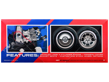 Skill 2 Model Kit 1975 Datsun Pickup Truck "BRE" 1/25 Scale Model by MPC by MPC