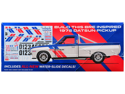 Skill 2 Model Kit 1975 Datsun Pickup Truck "BRE" 1/25 Scale Model by MPC by MPC