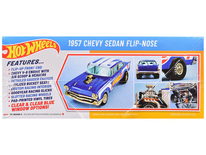 Skill 2 Model Kit 1957 Chevrolet Sedan Flip-Nose "Hot Wheels" 1/25 Scale Model by MPC by MPC