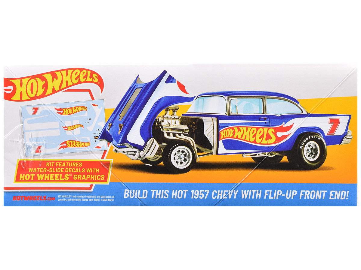 Skill 2 Model Kit 1957 Chevrolet Sedan Flip-Nose "Hot Wheels" 1/25 Scale Model by MPC by MPC