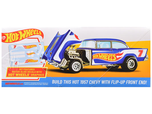 Skill 2 Model Kit 1957 Chevrolet Sedan Flip-Nose "Hot Wheels" 1/25 Scale Model by MPC by MPC