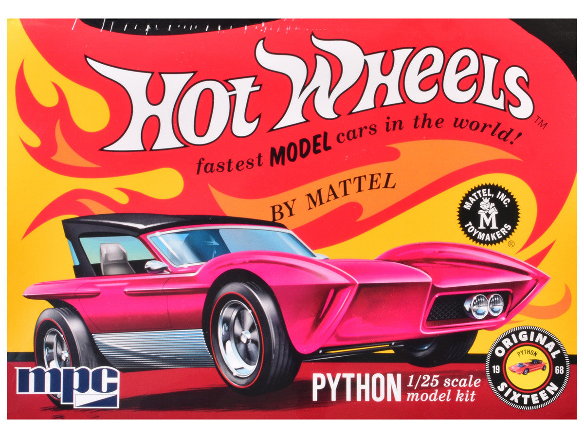 Skill 2 Model Kit Python Car "Hot Wheels" 1/25 Scale Model by MPC by MPC