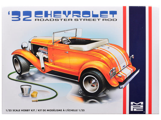 Skill 2 Model Kit 1932 Chevrolet Roadster Street Rod 1/25 Scale Model by MPC by AMT