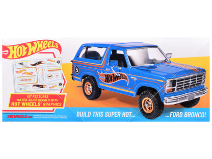 Skill 2 Model Kit Ford Bronco 4-Wheeler "Hot Wheels" 1/25 Plastic Model by MPC by MPC