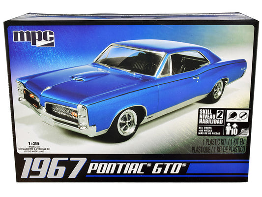 Skill 2 Model Kit 1967 Pontiac GTO 1/25 Scale Model by MPC by MPC