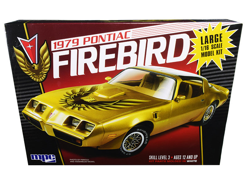Skill 3 Model Kit 1979 Pontiac Firebird 1/16 Scale Model by MPC by MPC