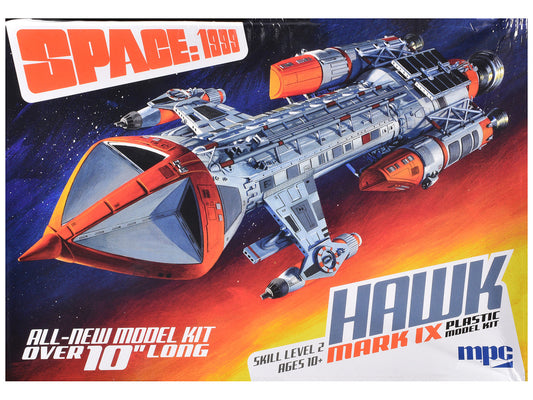 Skill 2 Model Kit Hawk Mark IX Spacecraft "Space: 1999" (1975-1977) TV Series 1/72 Scale Model by MPC by MPC