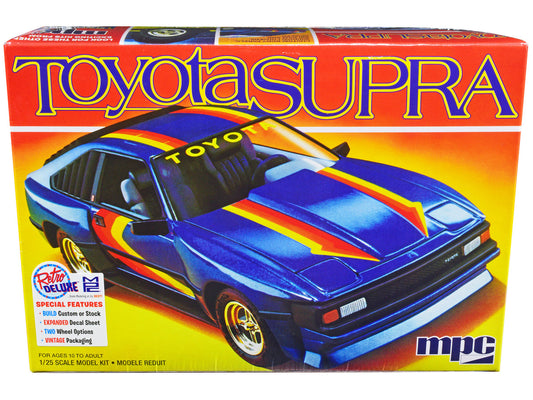 Skill 2 Model Kit 1983 Toyota Celica Supra 1/25 Scale Model Car by MPC by MPC