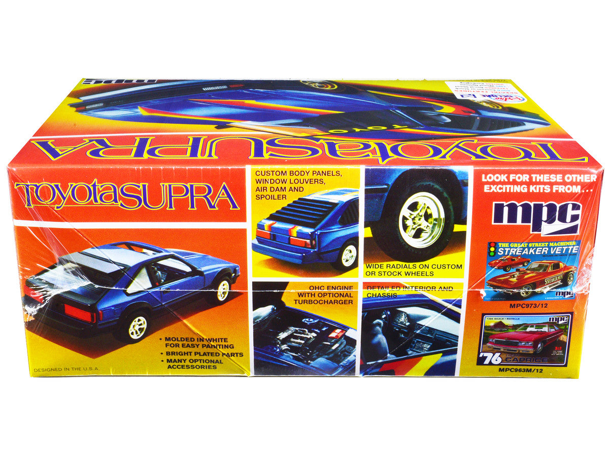 Skill 2 Model Kit 1983 Toyota Celica Supra 1/25 Scale Model Car by MPC by MPC