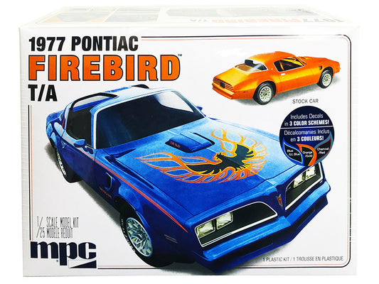Skill 2 Model Kit 1977 Pontiac Firebird T/A Trans Am 1/25 Scale Model by MPC by MPC