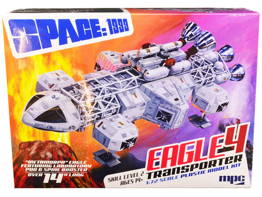 Skill 2 Eagle 4 Transporter "Space: 1999" (1975-1977) TV Show Model Kit 1/72 Scale Model by MPC by MPC