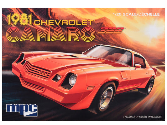 Skill 2 Model Kit 1981 Chevrolet Camaro Z28 1/25 Scale Model by MPC by AMT