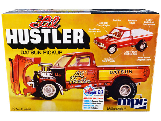 Skill 2 Model Kit 1975 Datsun Pickup Truck "Lil Hustler" 1/25 Scale Model by MPC by MPC