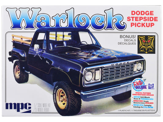 Skill 2 Model Kit 1977 Dodge Warlock Stepside Pickup Truck 1/25 Scale Model by MPC by MPC