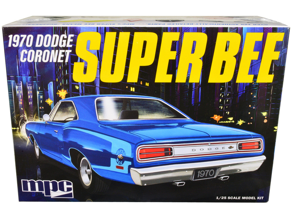 Skill 2 Model Kit 1970 Dodge Coronet Super Bee 1/25 Scale Model by MPC by MPC