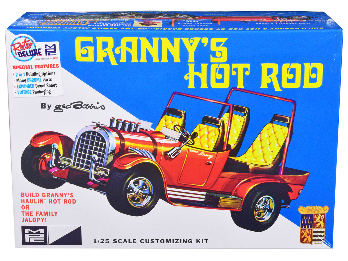 Skill 2 Model Kit Granny's Hot Rod By George Barris 2-in-1 Kit 1/25 Scale Model by MPC by MPC