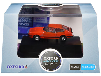 Ford Capri Mk3 RHD (Right Hand Drive) Sebring Red 1/148 (N) Scale Diecast Model Car by Oxford Diecast by Oxford Diecast