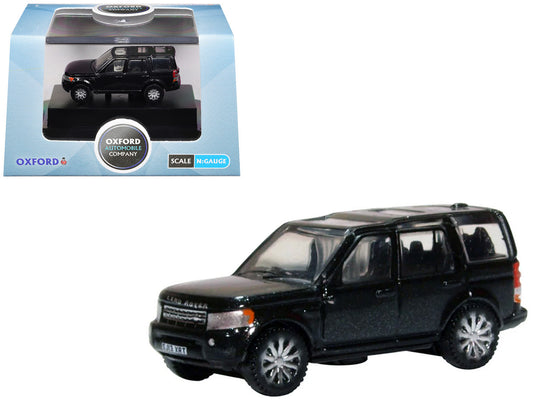 Land Rover Discovery 4 RHD (Right Hand Drive) Santorini Black 1/148 (N) Scale Diecast Model car by Oxford Diecast by Oxford Diecast