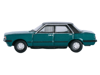 Ford Cortina Mk5 RHD (Right Hand Drive) Cosmos Blue Metallic with Black Top 1/148 (N) Scale Diecast Model Car by Oxford Diecast by Oxford Diecast