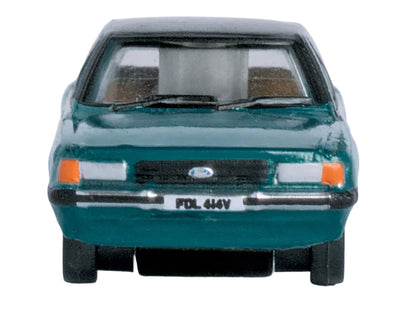 Ford Cortina Mk5 RHD (Right Hand Drive) Cosmos Blue Metallic with Black Top 1/148 (N) Scale Diecast Model Car by Oxford Diecast by Oxford Diecast
