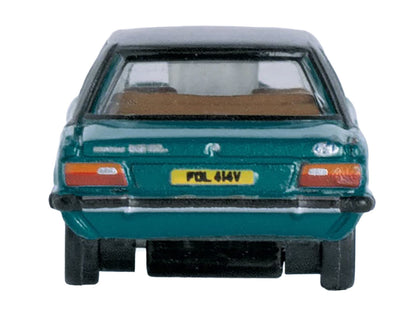 Ford Cortina Mk5 RHD (Right Hand Drive) Cosmos Blue Metallic with Black Top 1/148 (N) Scale Diecast Model Car by Oxford Diecast by Oxford Diecast