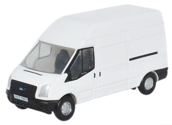 2006 Ford Transit LWB High Roof Van White 1/148 (N) Scale Diecast Model Car by Oxford Diecast by Oxford Diecast