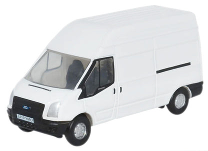 2006 Ford Transit LWB High Roof Van White 1/148 (N) Scale Diecast Model Car by Oxford Diecast by Oxford Diecast