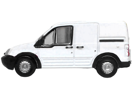 Ford Transit Connect Van RHD (Right Hand Drive) Frozen White 1/148 (N) Scale Diecast Model Car by Oxford Diecast by Oxford Diecast