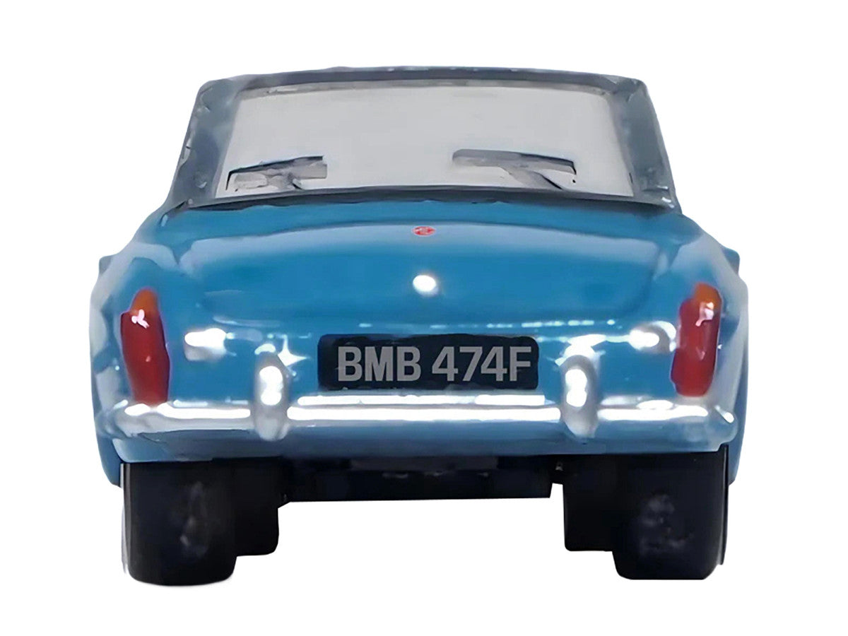 MG MGB Roadster RHD (Right Hand Drive) Iris Blue 1/148 (N) Scale Diecast Model Car by Oxford Diecast by Oxford Diecast