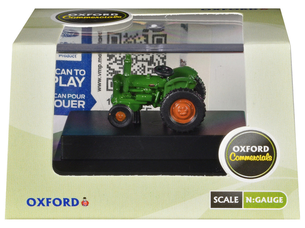 Fordson Tractor Green with Orange Wheels 1/148 (N) Scale Diecast Model Car by Oxford Diecast by Oxford Diecast