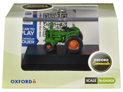 Fordson Tractor Green with Orange Wheels 1/148 (N) Scale Diecast Model Car by Oxford Diecast by Oxford Diecast