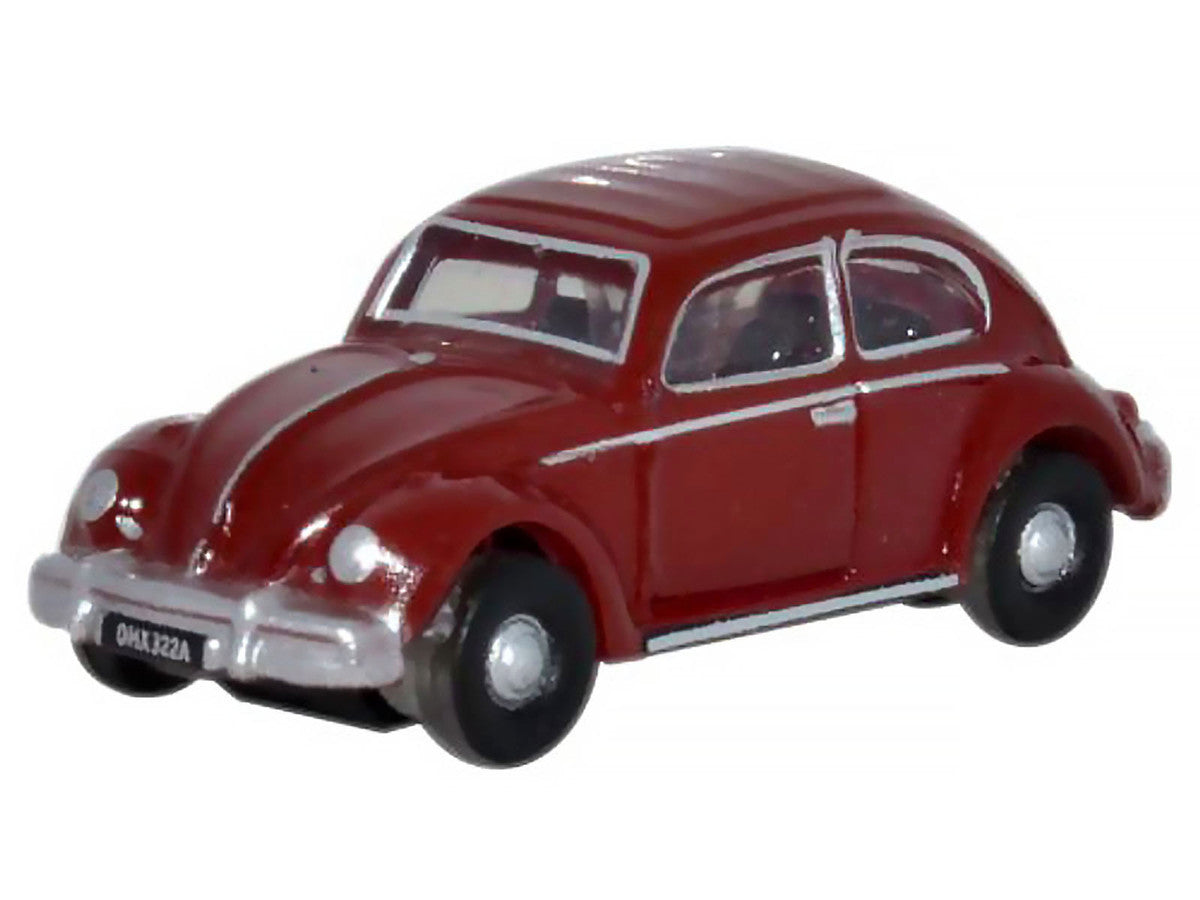 Volkswagen Beetle Ruby Red 1/148 (N) Scale Diecast Model Car by Oxford Diecast by Oxford Diecast