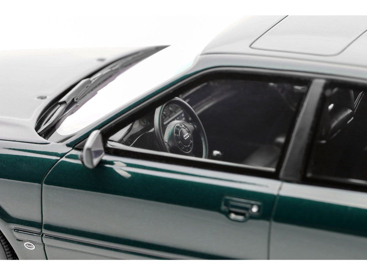 1993 Audi S2 Sedan Emerald Green Metallic Limited Edition to 2000 pieces Worldwide 1/18 Model Car by Otto Mobile by Otto Mobile
