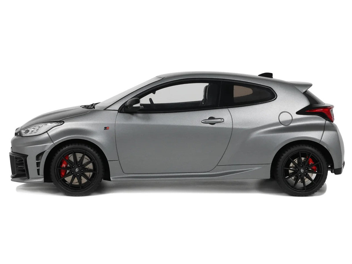 2024 Toyota GR Yaris Precious Metal Gray Metallic Limited Edition to 999 pieces Worldwide 1/18 Model Car by Otto Mobile by Otto Mobile