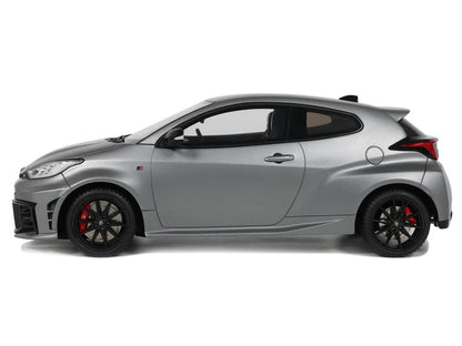 2024 Toyota GR Yaris Precious Metal Gray Metallic Limited Edition to 999 pieces Worldwide 1/18 Model Car by Otto Mobile by Otto Mobile