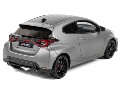 2024 Toyota GR Yaris Precious Metal Gray Metallic Limited Edition to 999 pieces Worldwide 1/18 Model Car by Otto Mobile by Otto Mobile