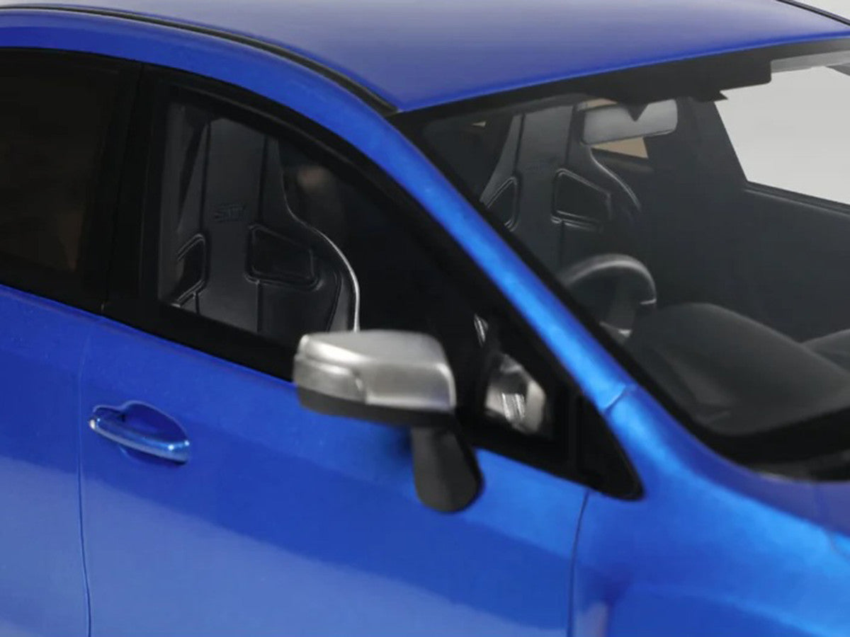 2015 Subaru WRX Sti S207 RHD (Right Hand Drive) Blue Pearl Metallic Limited Edition to 2000 pieces Worldwide 1/18 Model Car by Otto Mobile by Otto Mobile