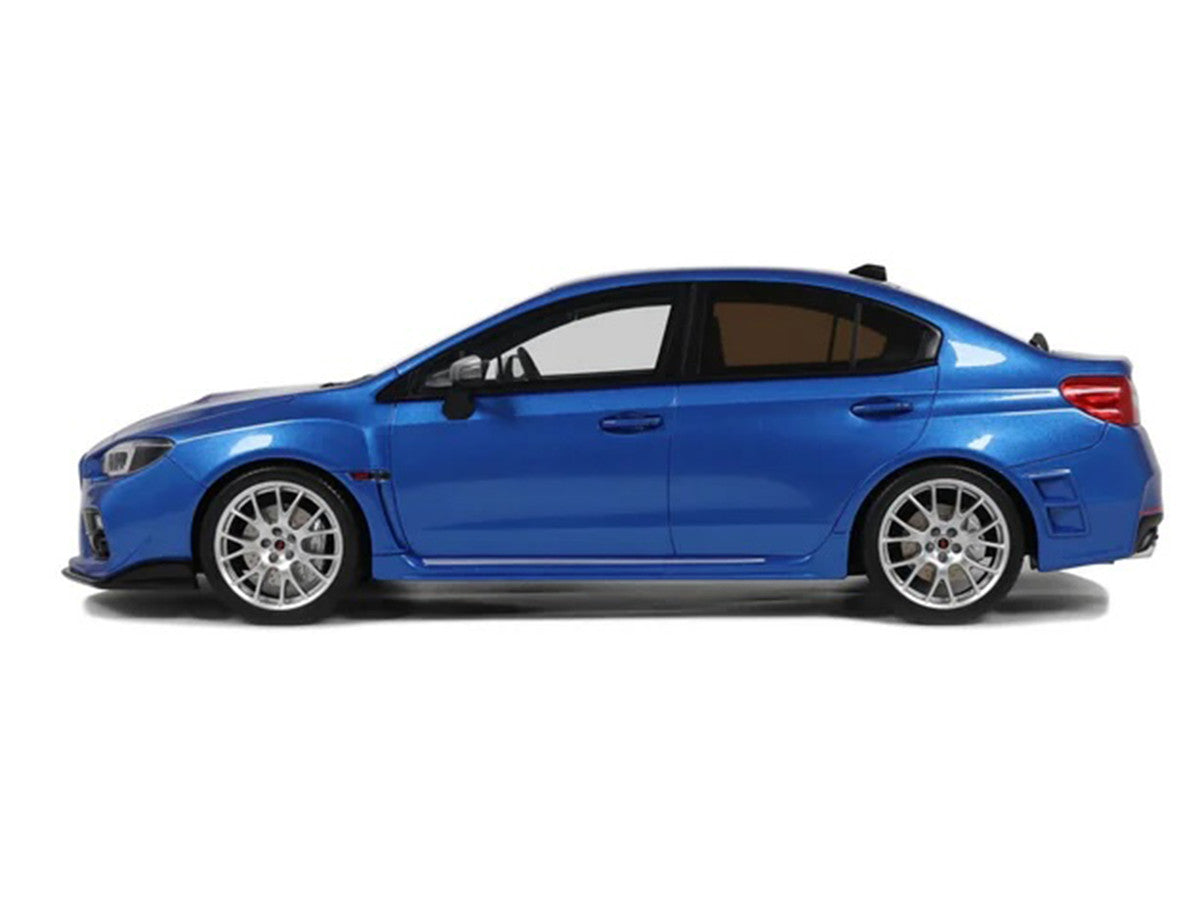 2015 Subaru WRX Sti S207 RHD (Right Hand Drive) Blue Pearl Metallic Limited Edition to 2000 pieces Worldwide 1/18 Model Car by Otto Mobile by Otto Mobile